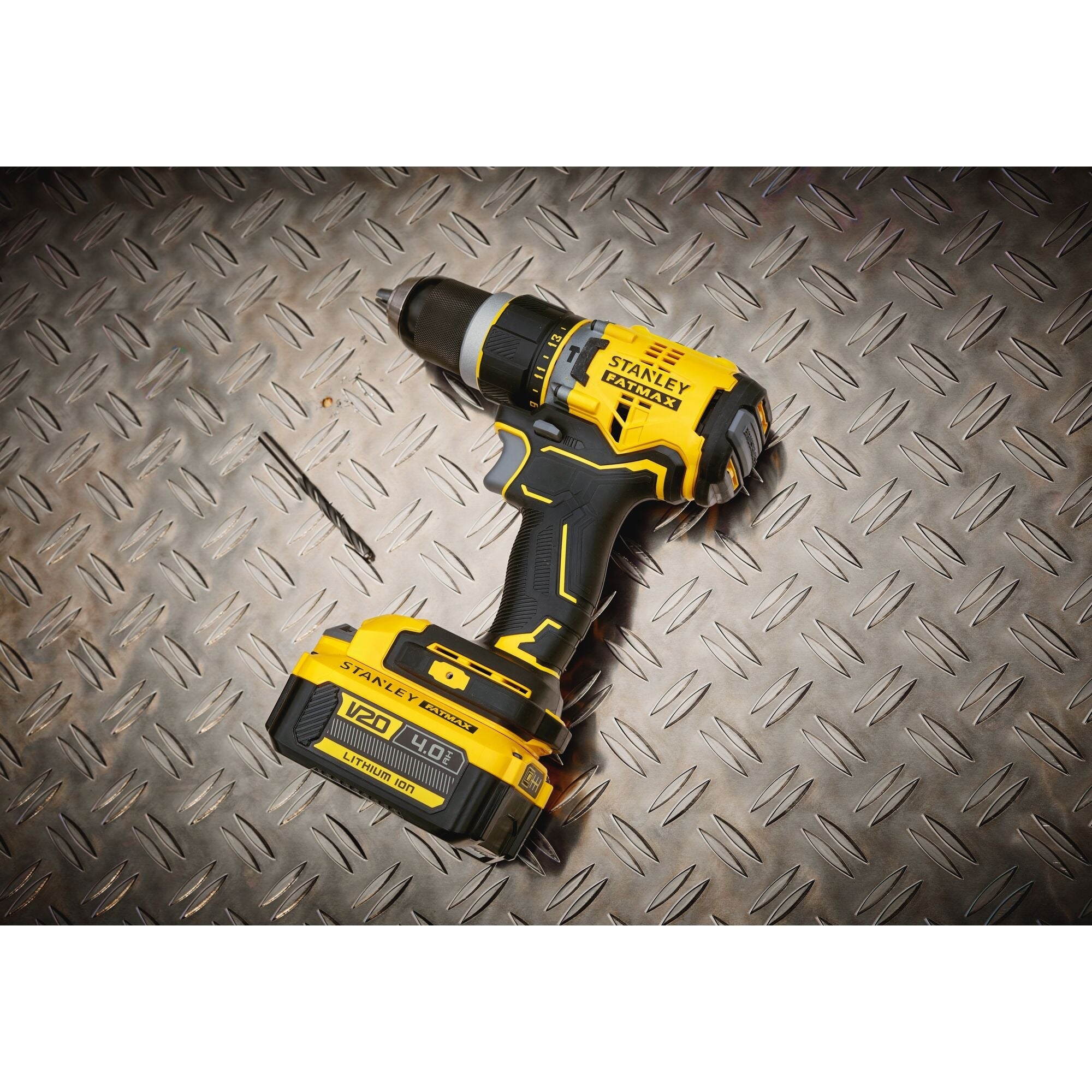 美國 STANLEY 史丹利 SFMCD721M2K-QW V20 充電式無刷衝擊電鑽 (2電1充套裝)