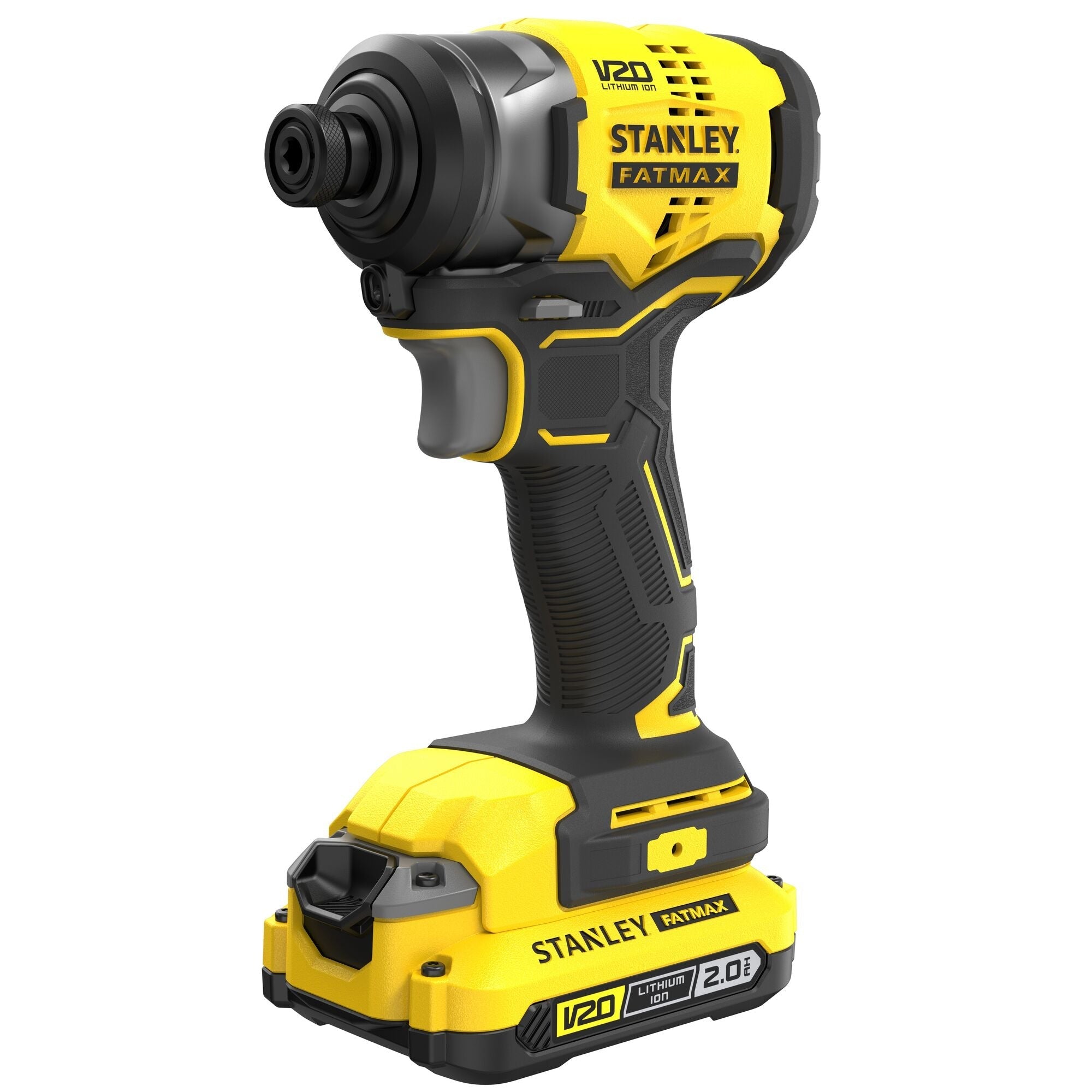 美國 STANLEY 史丹利 SFMCF810D2K-GB V20 充電式無刷衝擊起子 (2電1充套裝)