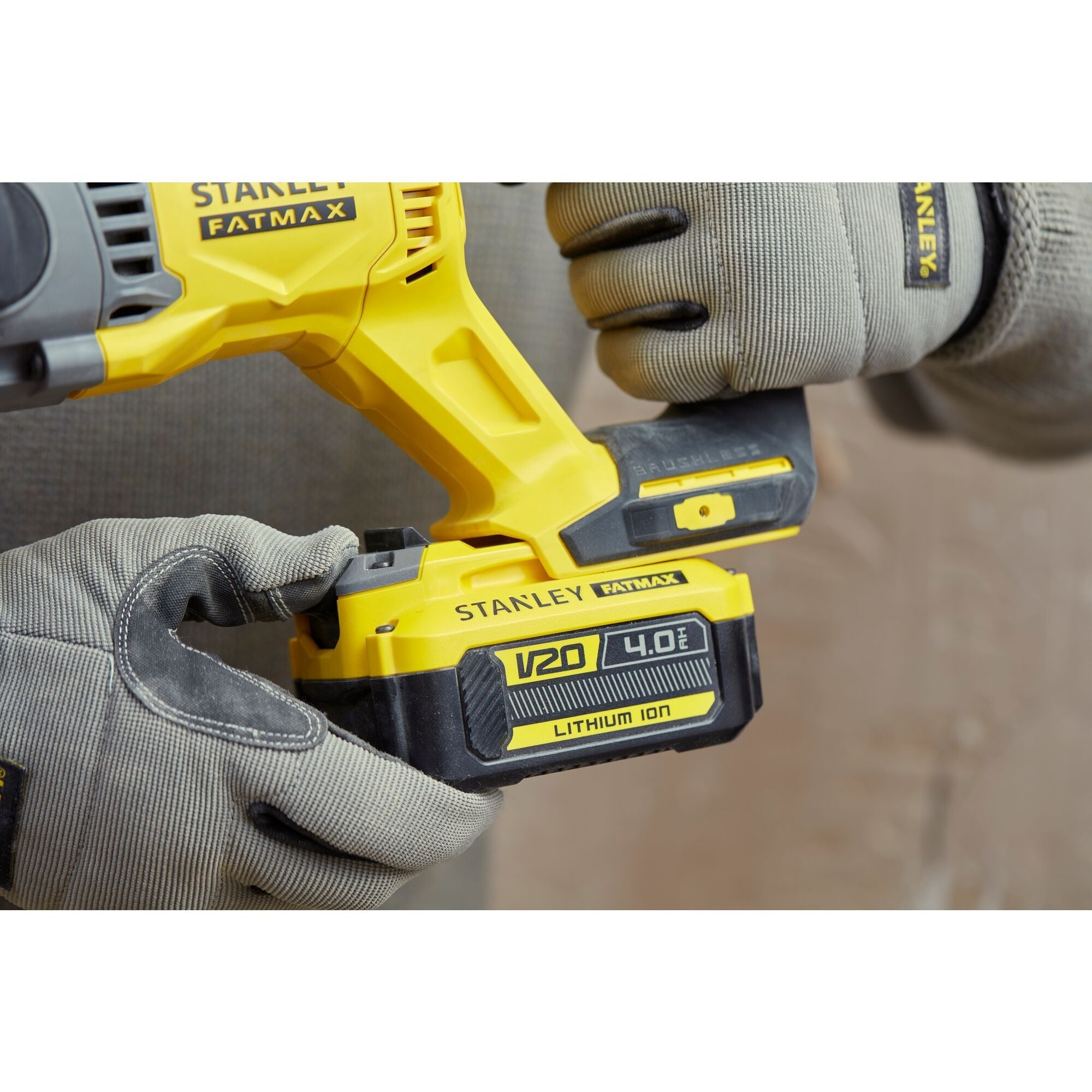 美國 STANLEY 史丹利 SFMCH900M22-QW V20 充電式三用油壓鑽 (2電1充套裝)