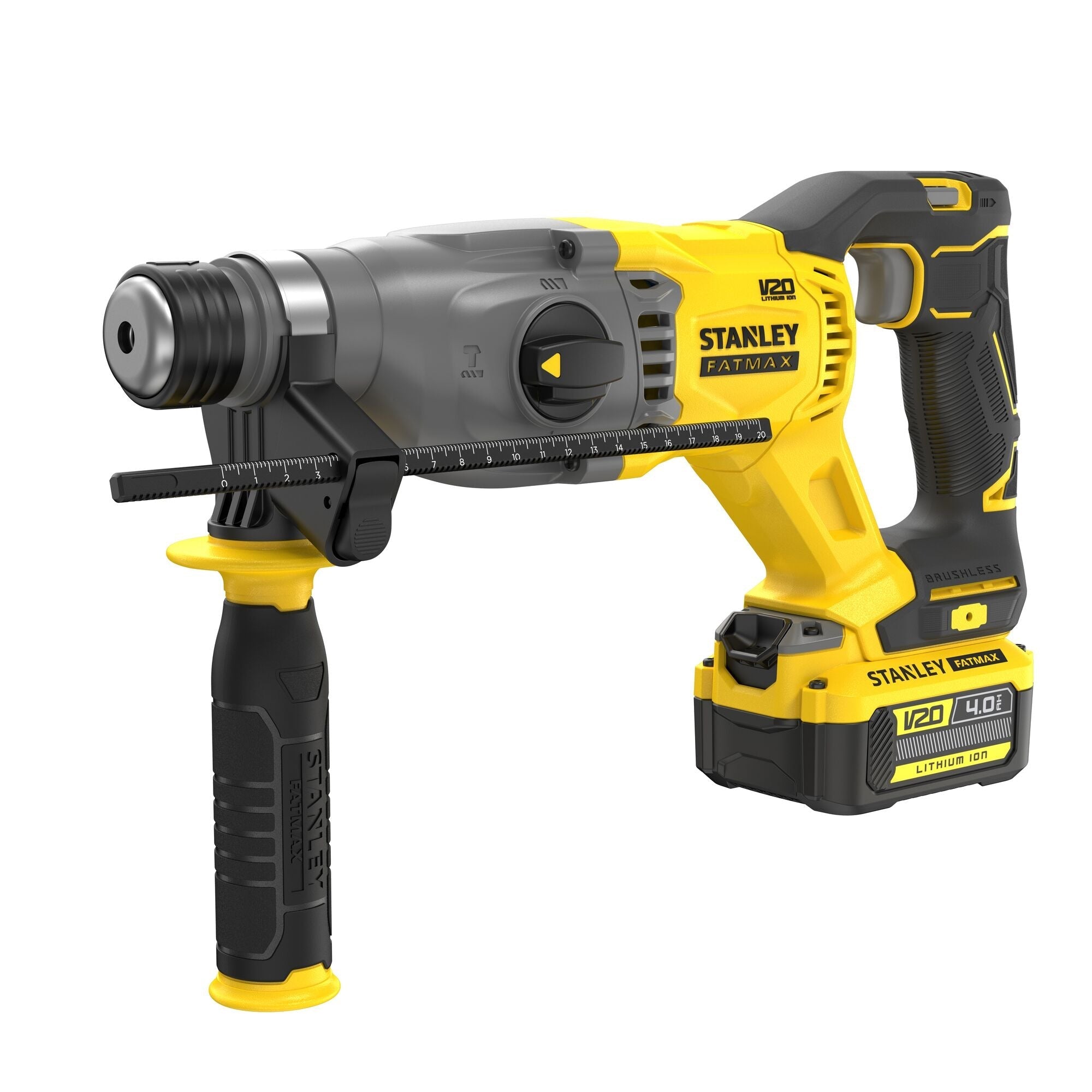 美國 STANLEY 史丹利 SFMCH900M22-QW V20 充電式三用油壓鑽 (2電1充套裝)