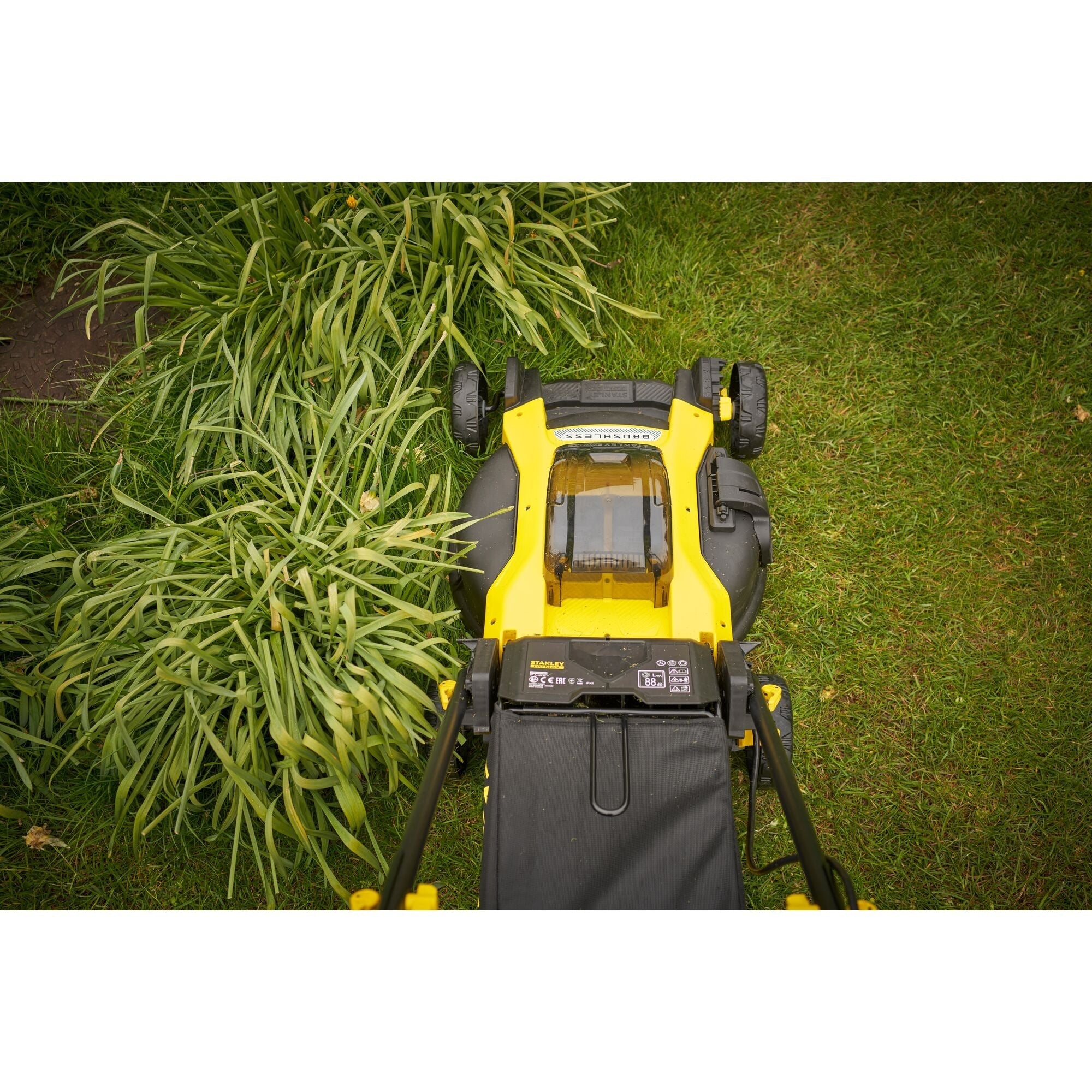 美國 STANLEY 史丹利 SFMCMW2651M-GB V20 充電式剪草機 (2電1充套裝)