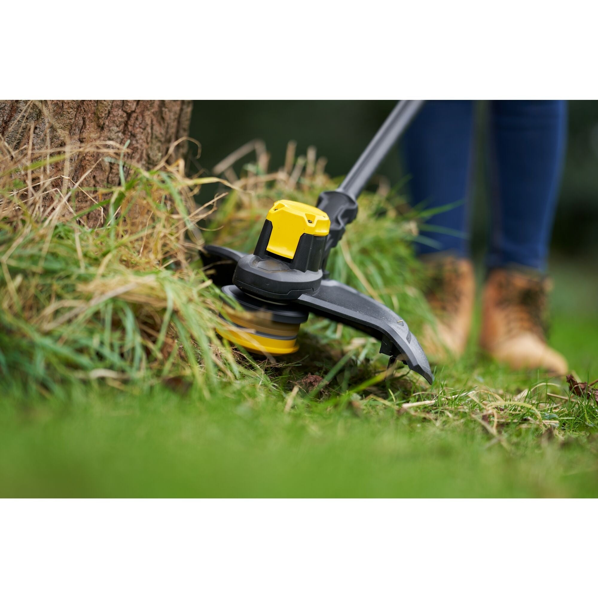 美國 STANLEY 史丹利 SFMCSTB933M-GB V20 充電式無刷割草機 (1電1充套裝)