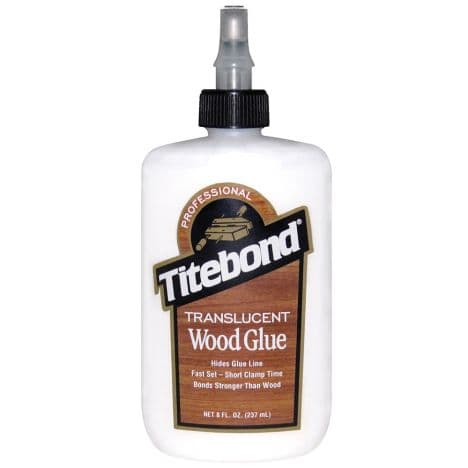 美國 TITEBOND 泰特邦 TRANSLUCENT WOOD GLUE 半透明快乾木膠水