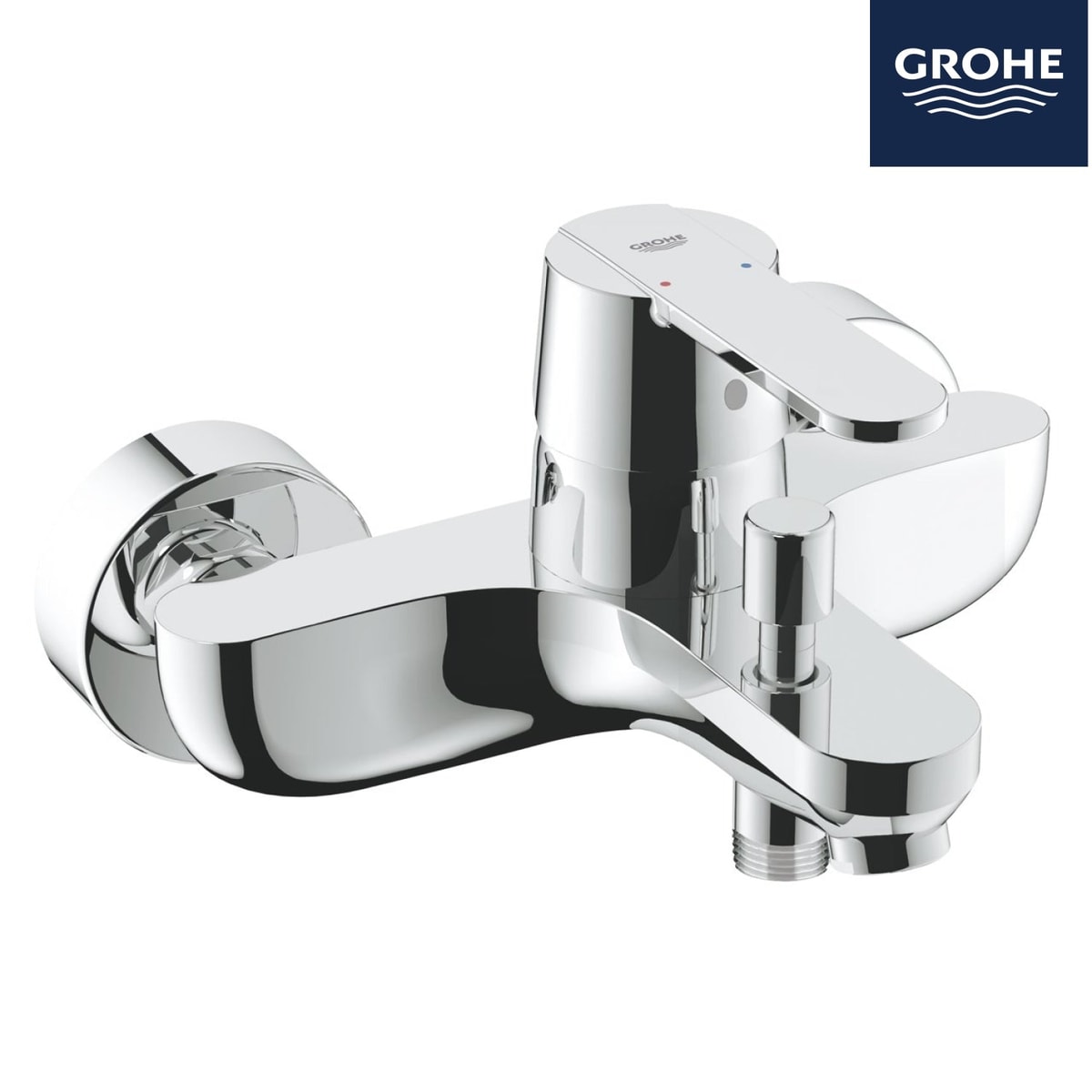 Grohe Get Eengreeps Badmengkraan Met Omstel Chroom | Badkranen - Megadump Tiel Grohe Get Eengreeps Badmengkraan Met Omstel Chroom | Badkranen - Megadump Tiel