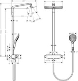 hansgrohe 27112 Raindance E 恆溫雨淋花灑-hong-kong