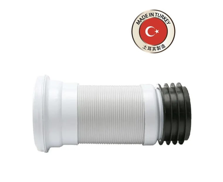 Fluidmaster 福馬 ZB38307FM 座廁長風琴喉 300-600mm 白色-hong-kong