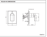 KOHLER K-73108T-4-CP MODULO 入牆式兩路面板-hong-kong