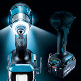 Makita 牧田 DTD173Z 充電式衝擊起子機 (淨機) (藍色)-hong-kong