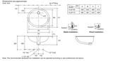 KOHLER K-2210X-0 CAXTON 17" 橢圓形檯下式面盆-hong-kong