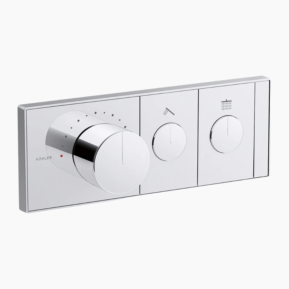 KOHLER K-26346T-9-CP ANTHEM™ 雙路嵌入式機械恆溫控制-hong-kong