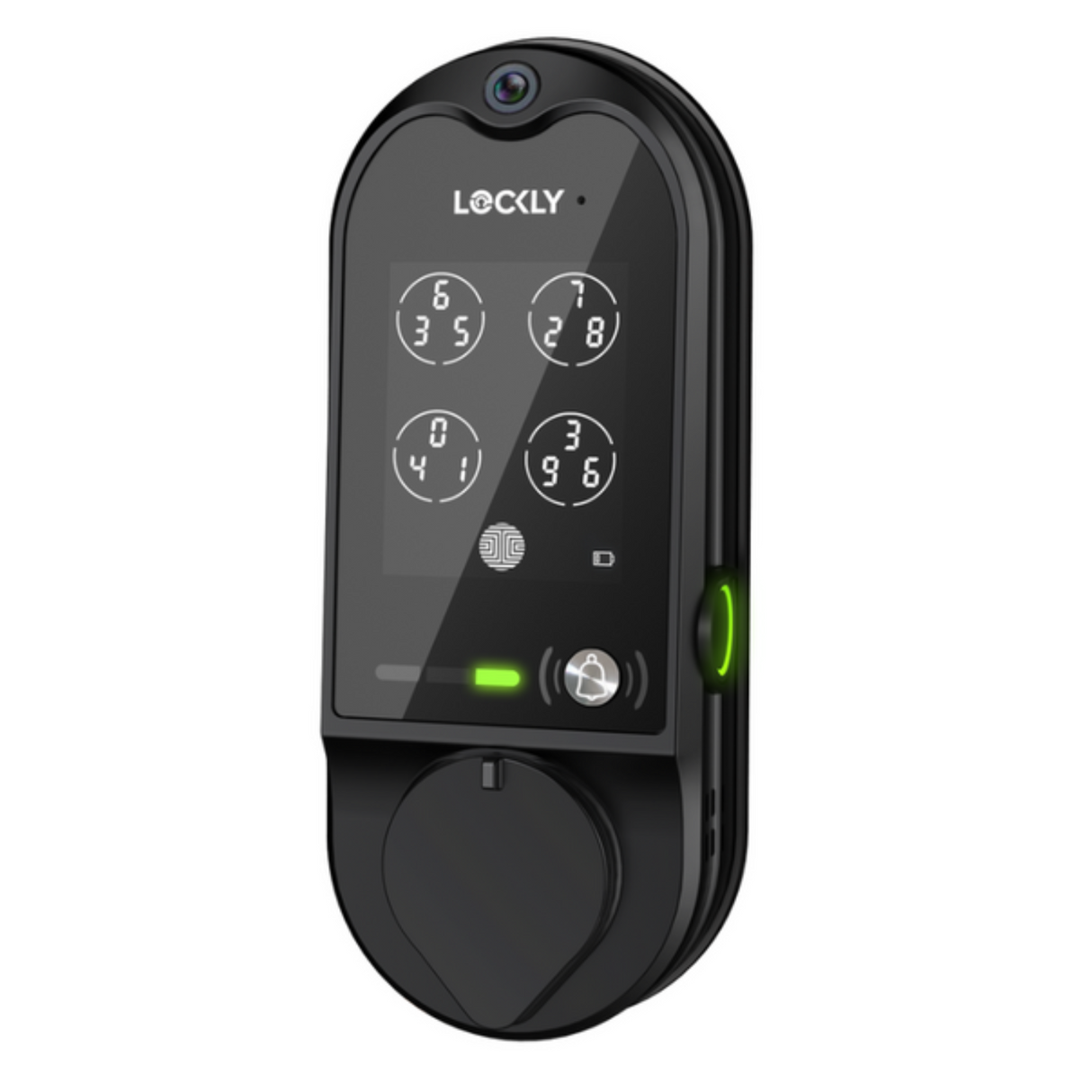 LOCKLY PGD798 Vision™ 智能電子門鎖 (啞黑色) (包標準安裝)