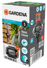 德國 GARDENA 18350-20 Water Meter AquaCount 水流量計流器 (4種模式)