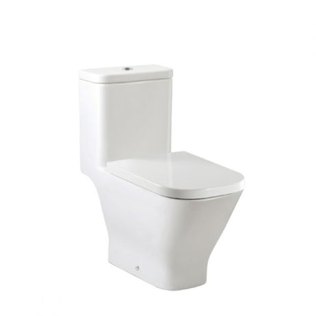 ROCA Gap 自由咀連體座廁配歐樂油壓板套裝 349477+801472 白色-hong-kong