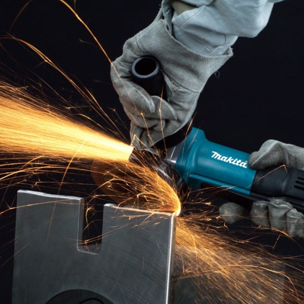 Makita 牧田 9558HPG 角向磨光機125毫米(安全開關)-hong-kong