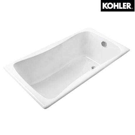 Kohler K-15849T-0 BLISS 1.7米鑄鐵浴缸 (不含扶手孔)-hong-kong