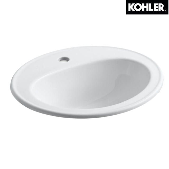 Kohler K-2196X-1-0 PENNINGTON 修邊式檯面盆-hong-kong