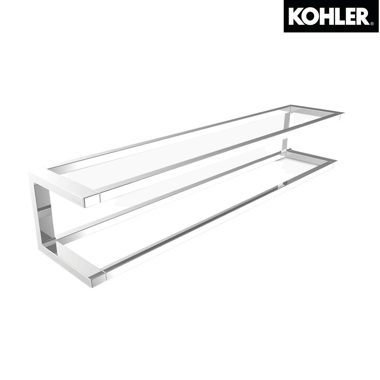 Kohler K-27352T-CP STAGES 600MM 置物架-hong-kong