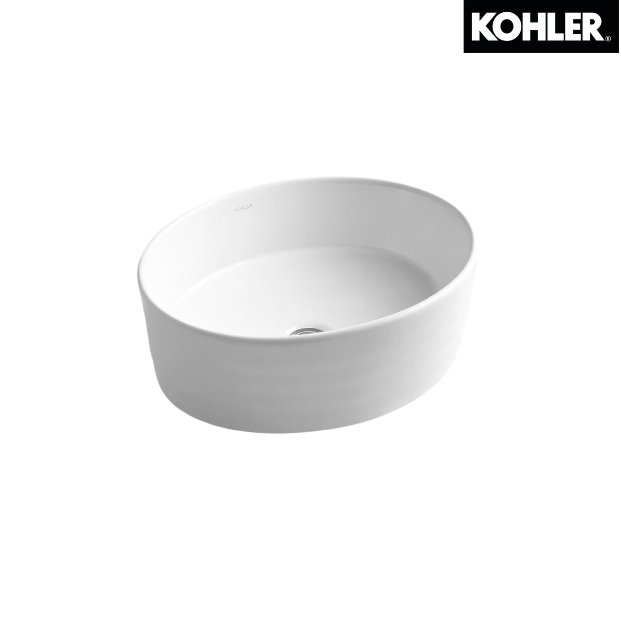 Kohler K-2965T-0 TRESHAM 橢圓形檯上式面盆-hong-kong