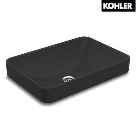 Kohler K-5373IN-HG1 FOREFRONT 長方形檯上式面盆 (雷灰色)-hong-kong