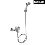 KOHLER K-74036K-4-CP TAUT 掛牆式浴缸龍頭 (連手持花灑及花灑架托)-hong-kong