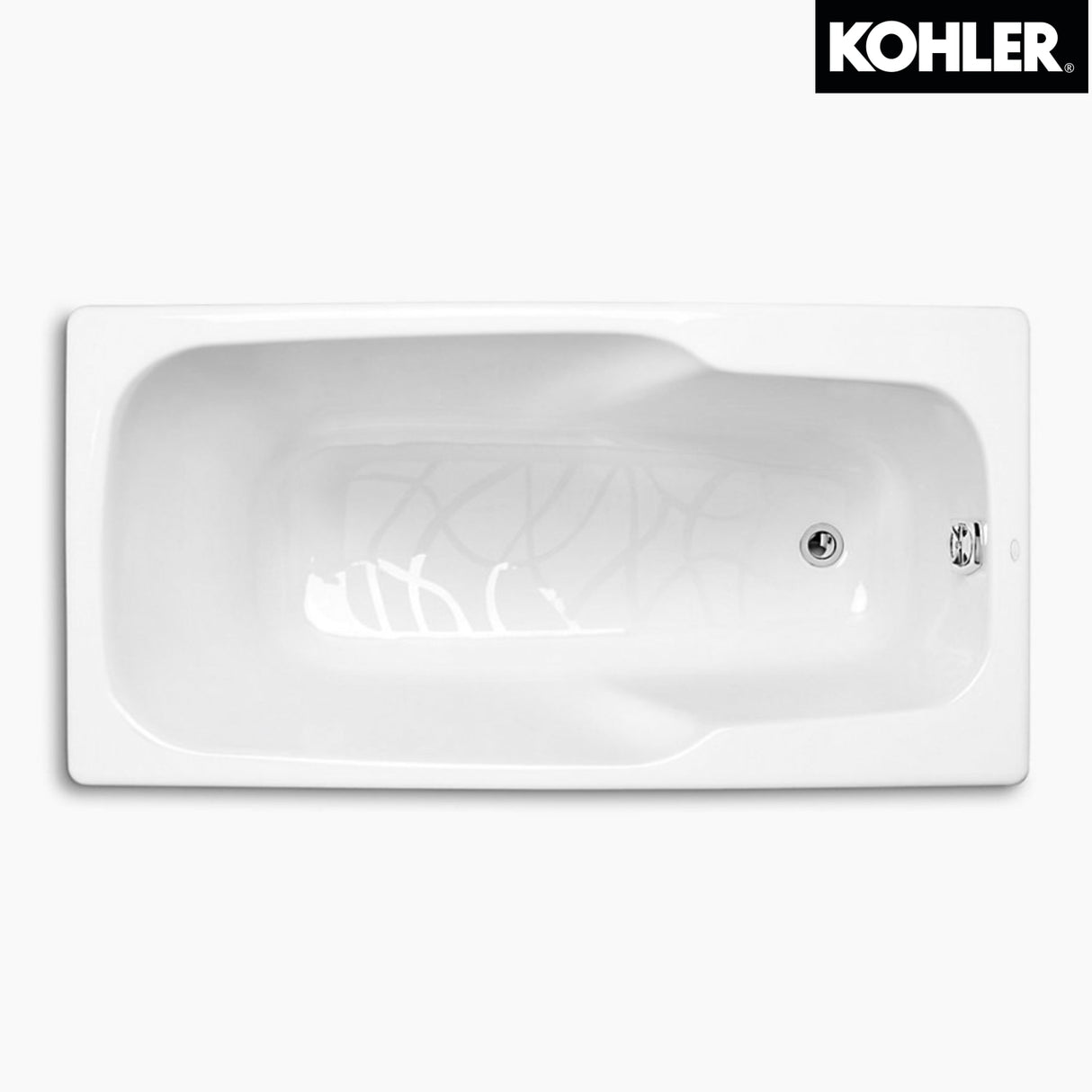 KOHLER K-P8262H-0 QUIETUDE 1.4 米鑄鐵浴缸-hong-kong
