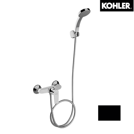 KOHLER K-74035K-4-BL TAUT 淋浴龍頭 (黑色)-hong-kong