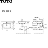 TOTO LW630J 台上面盆-hong-kong