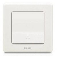 Philips Switches 10A單位門鐘按手掣 (白色) ORIBELLSW-hong-kong