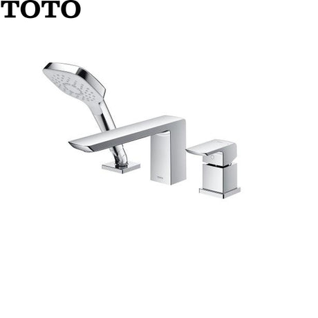 TOTO TBG02305B 銅合金台式雙柄控浴缸水嘴 (帶手持花灑)-hong-kong