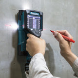 Makita 牧田 DWD181ZJ 18V 充電式牆身探測儀 (淨機)-hong-kong