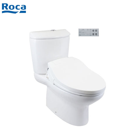 Roca 804009005+3414A0+3424A8 Georgia 自由咀分體座廁配電子廁板(豪華型)套裝-hong-kong