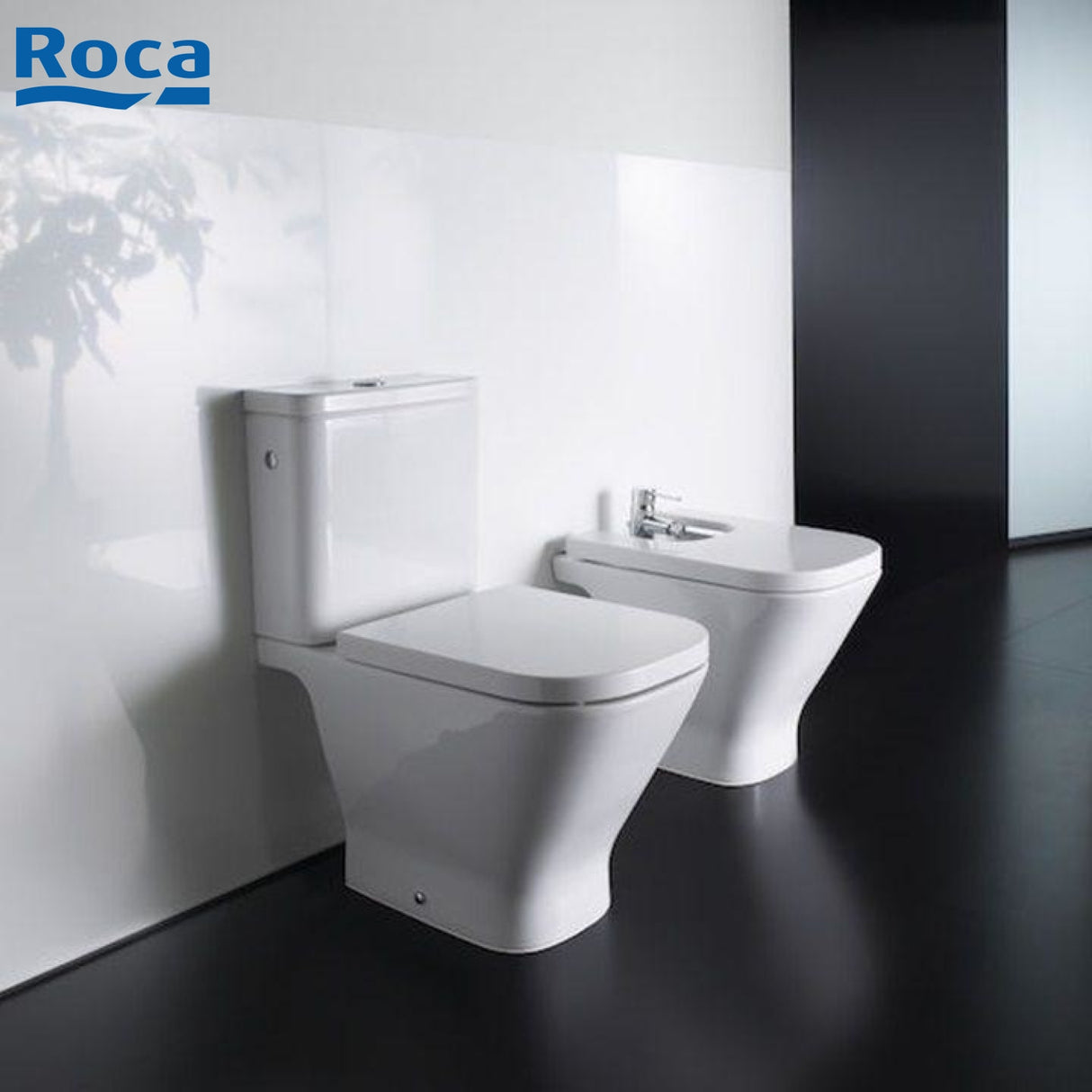 ROCA Gap 自由咀分體座廁配歐樂油壓板套裝 341470+342477+801472 白色-hong-kong