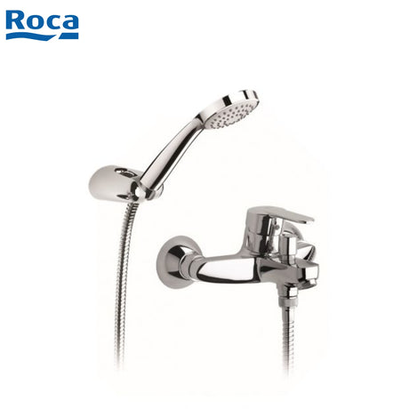 Roca 5A0125 Victoria-N 掛牆式浴缸龍頭連花曬 鍍鉻色-hong-kong